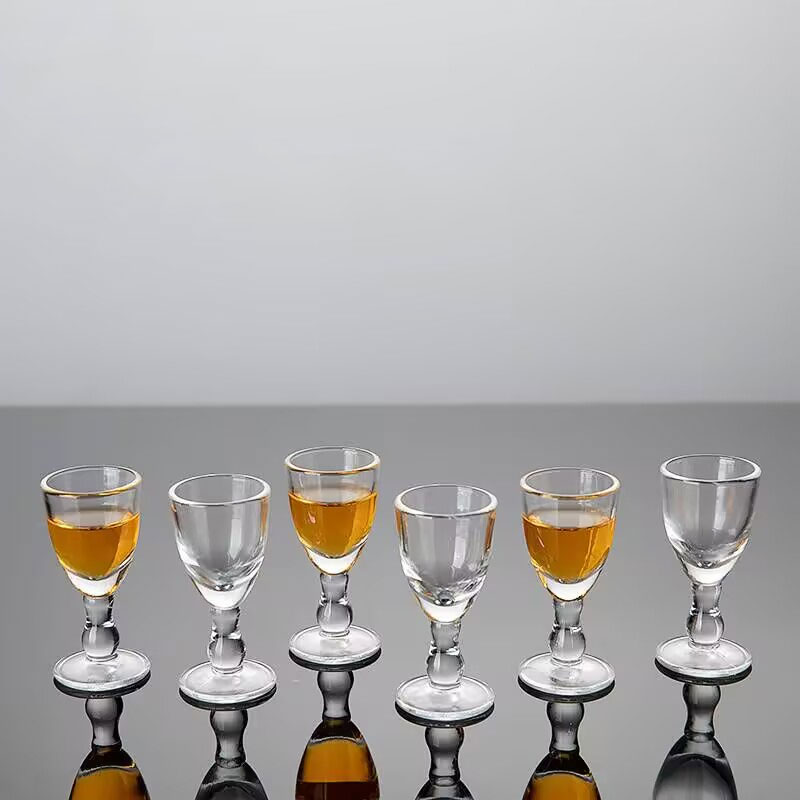 Wine Beer Foot - Six Mini High-footed White Spirit Wine