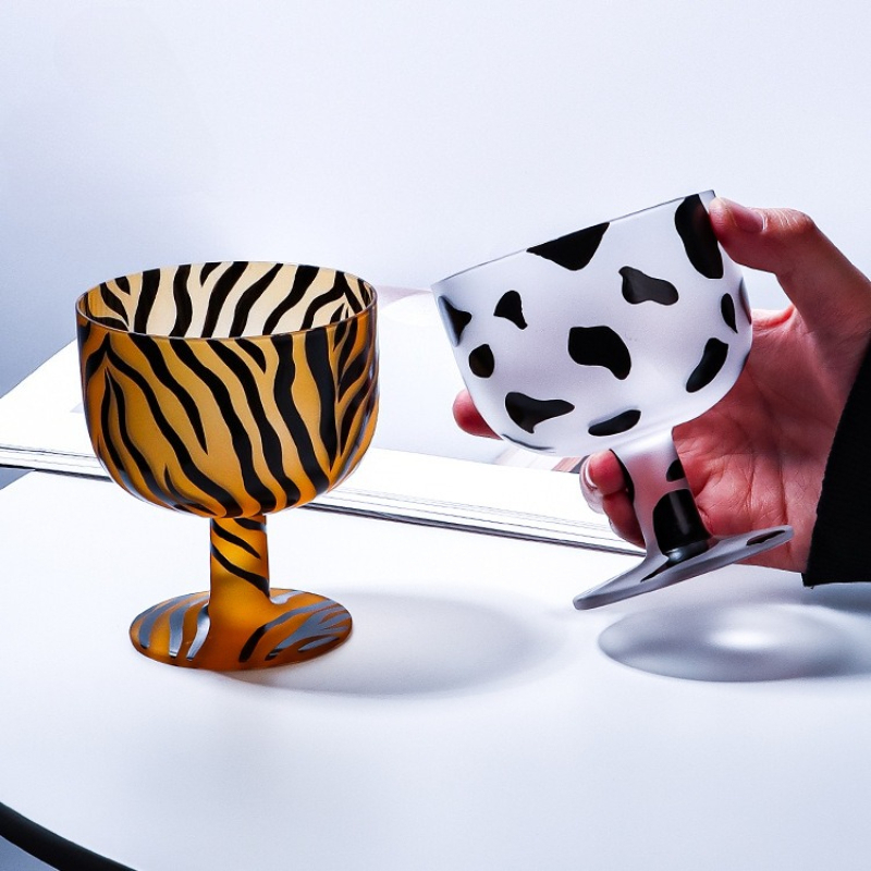 Wine Beer Foot - Creative Cartoon High Footed Dessert Cups,