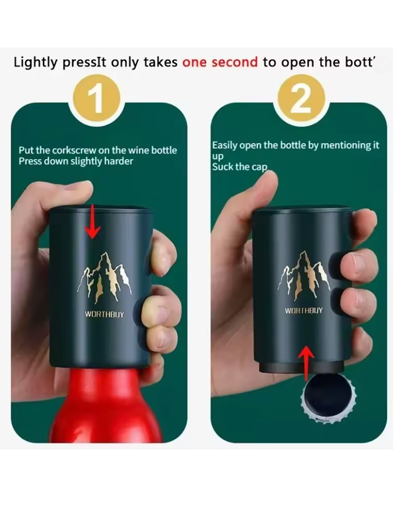 Wine In Beer Bottle - 1Pcs Automatic Beer Bottle Opener Stainless