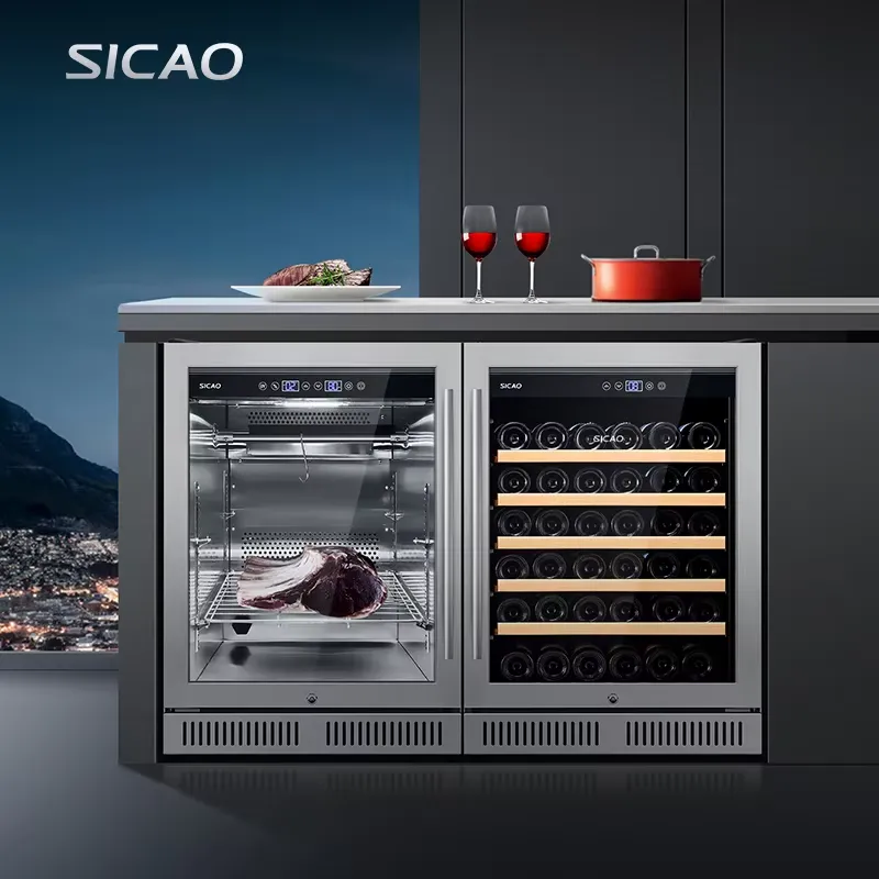 Wine Beer Fridge Dual Zone - Under Counter Dry Age Fridge Wine