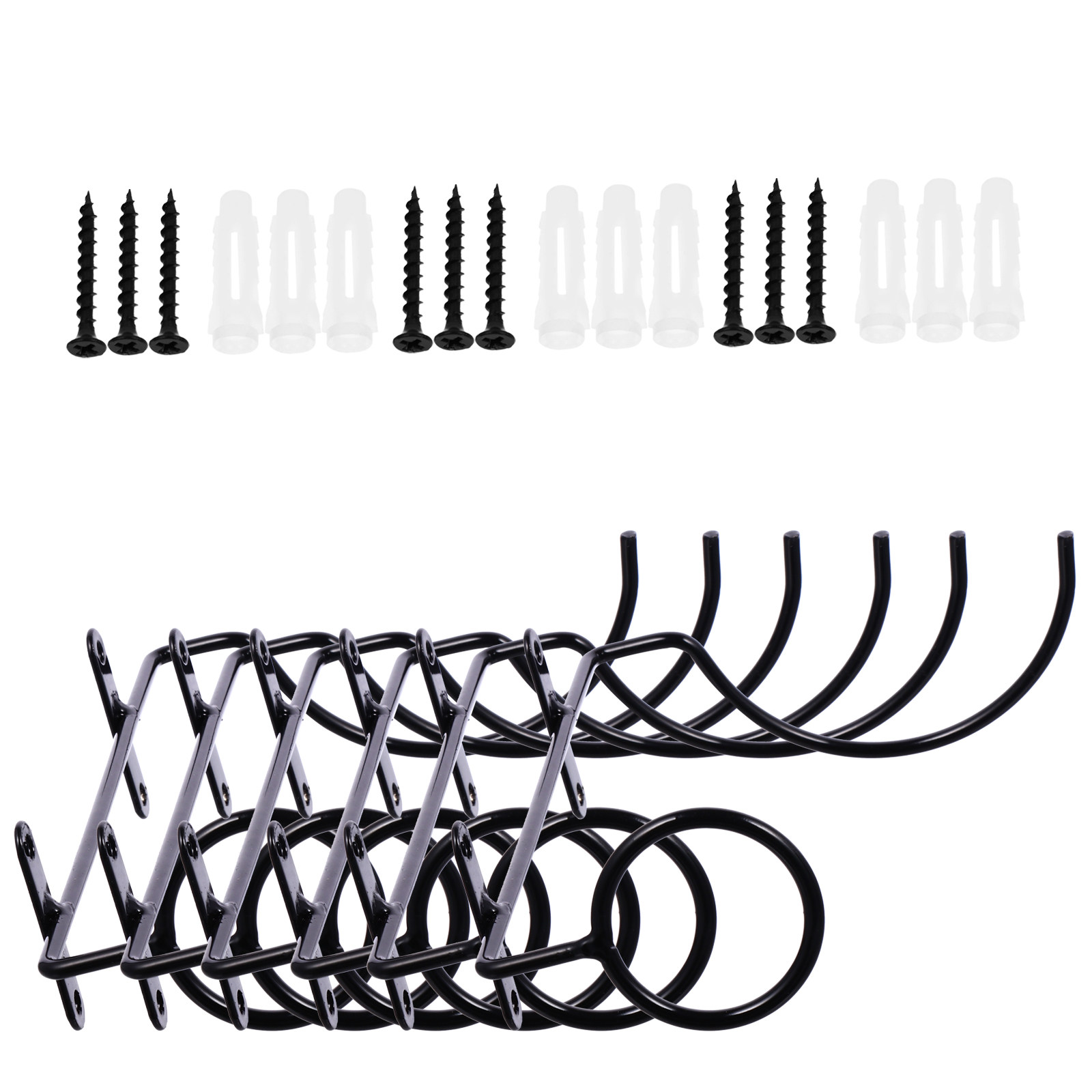 6Pcs Iron Wine Rack Wall-Mount - огляд і ціна Wine Rack Wall Mount