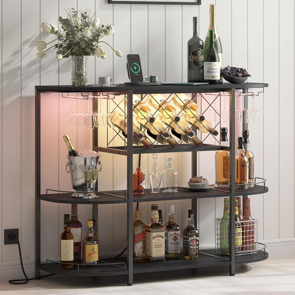 Black 3-Tier Coffee Table with - огляд і ціна Wine & Beer Packages