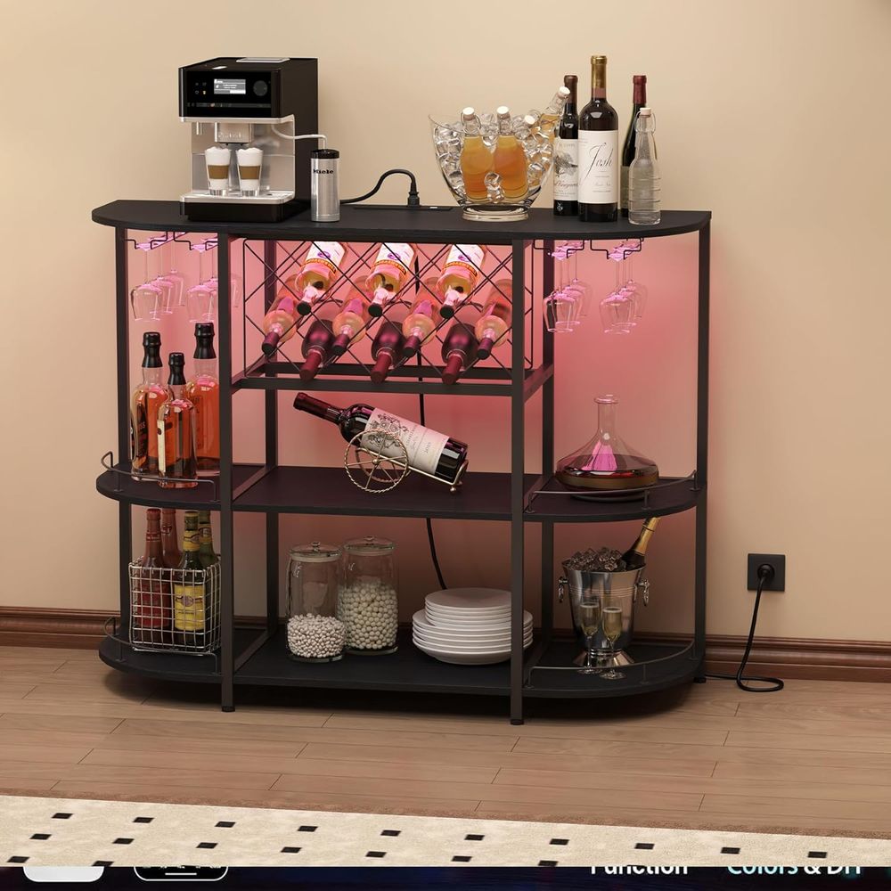 Black 3-Tier Coffee Table with - огляд і ціна Wine & Beer Packages