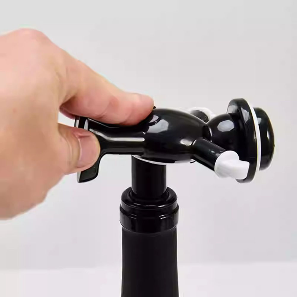 Black Cool Man Bottle Opener E - огляд і ціна Wine In Beer Bottle