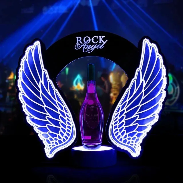 Rechargeable LED Flashing Ange - огляд і ціна Wine In Beer Bottle