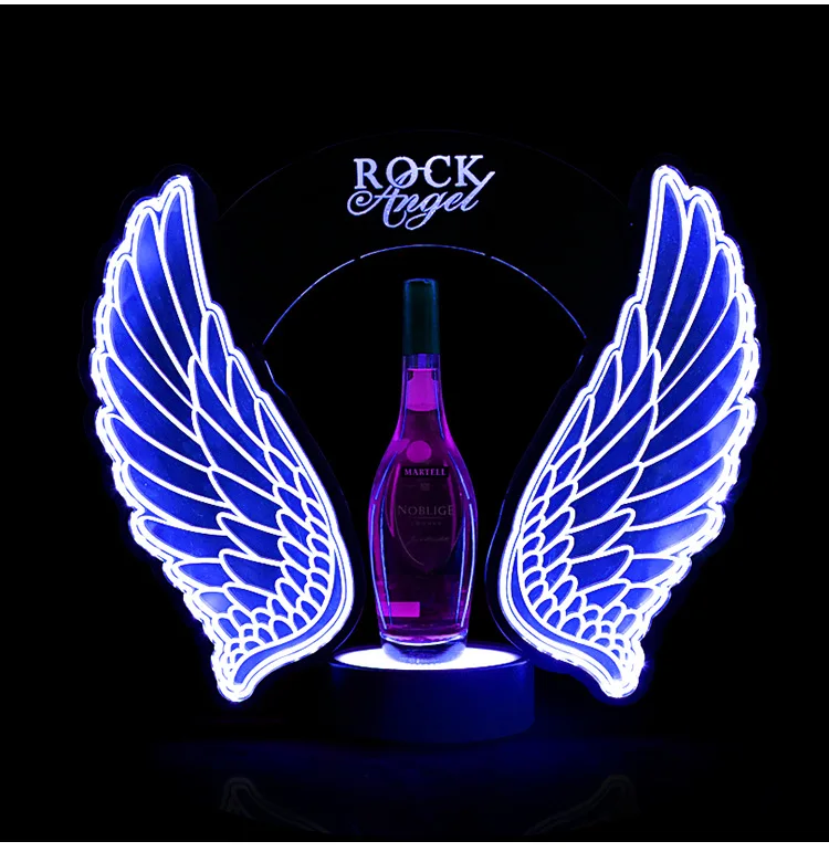 Rechargeable LED Flashing Ange - огляд і ціна Wine In Beer Bottle