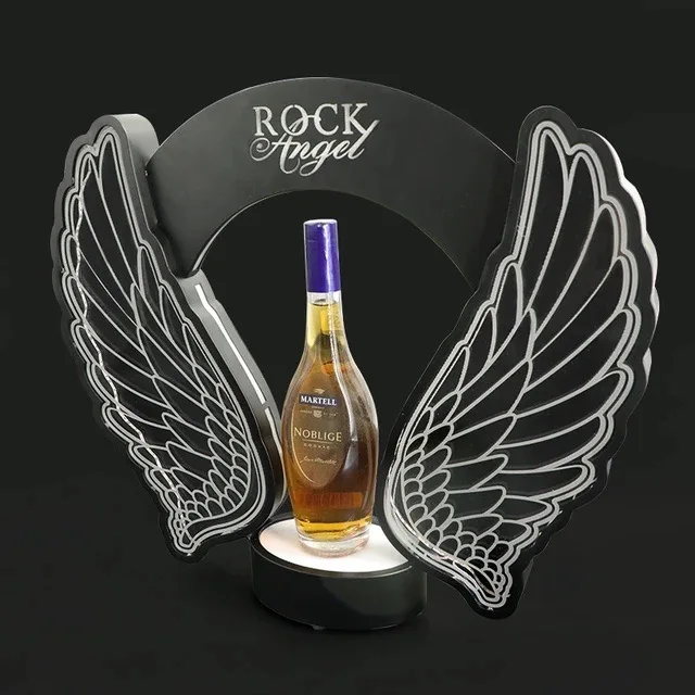 Rechargeable LED Flashing Ange - огляд і ціна Wine In Beer Bottle