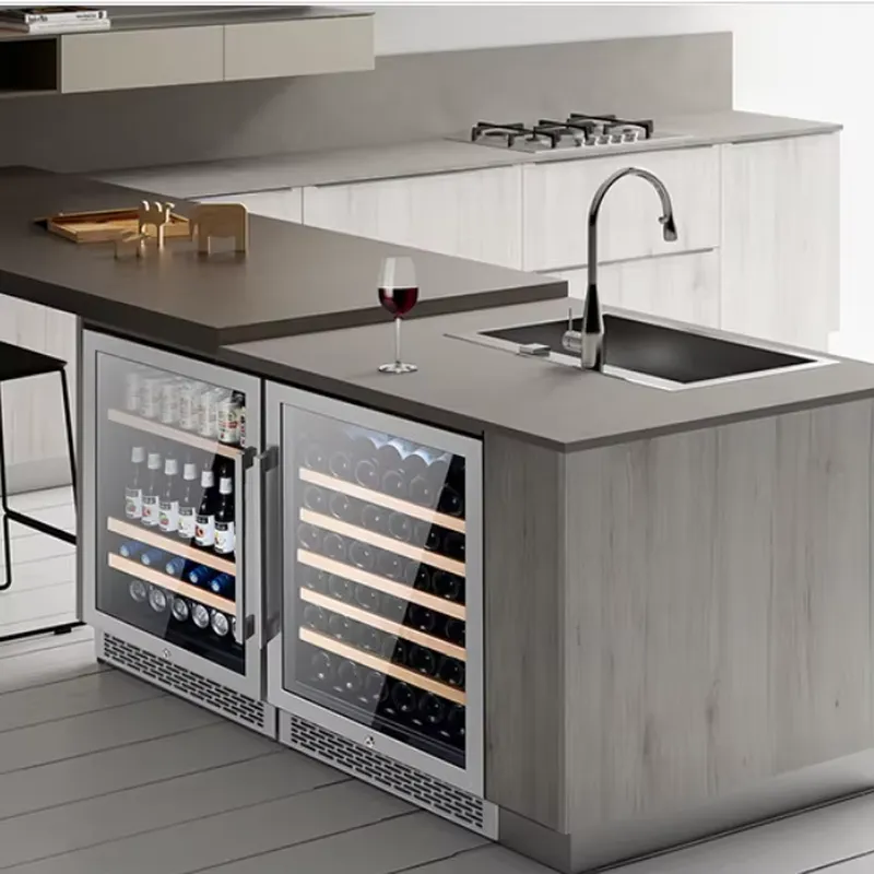 48 Bottle Wine Fridge Dual Gla - огляд і ціна Wine Beer Fridge Dual Zone