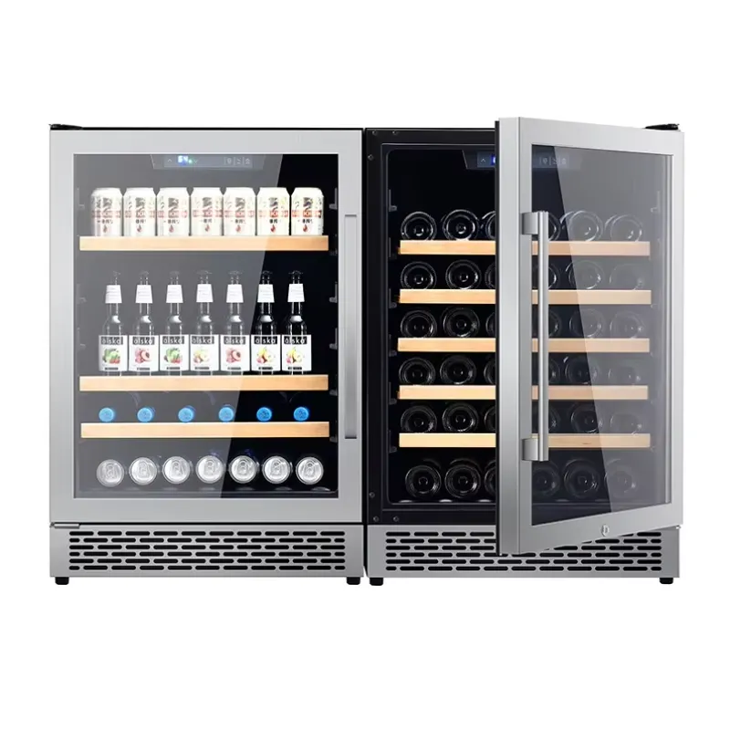 48 Bottle Wine Fridge Dual Gla - огляд і ціна Wine Beer Fridge Dual Zone