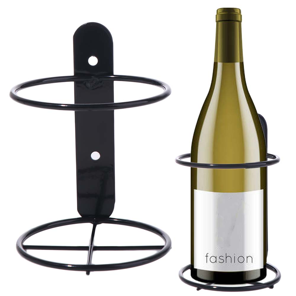 Iron Wall Mounted Wine Bottle  - огляд і ціна Wine Rack Wall Mount