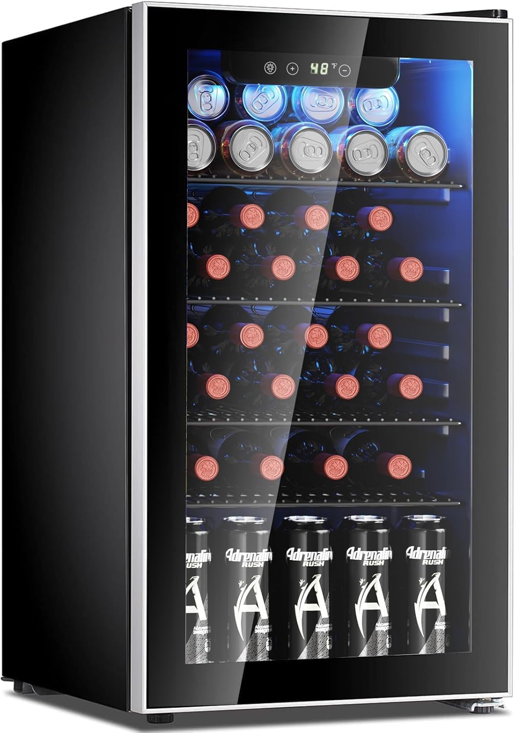 26 Bottle 130 Can Wine Cooler/ - огляд і ціна Wine Beer Fridge Cabinet