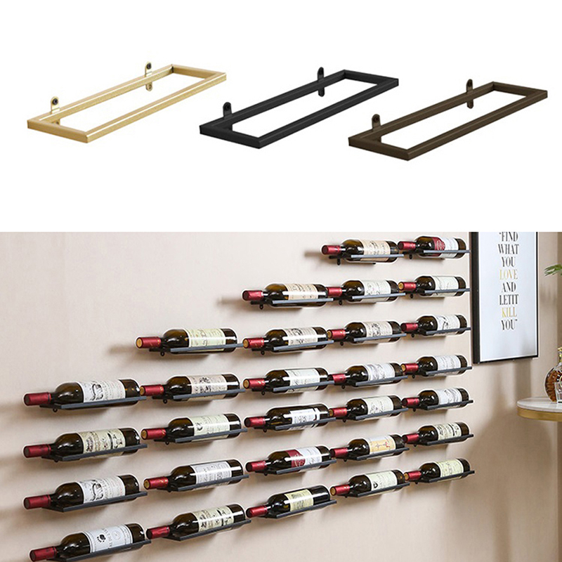 1PC Wall-Mounted Bar Wine Rack - огляд і ціна Wine Rack Wall Mount