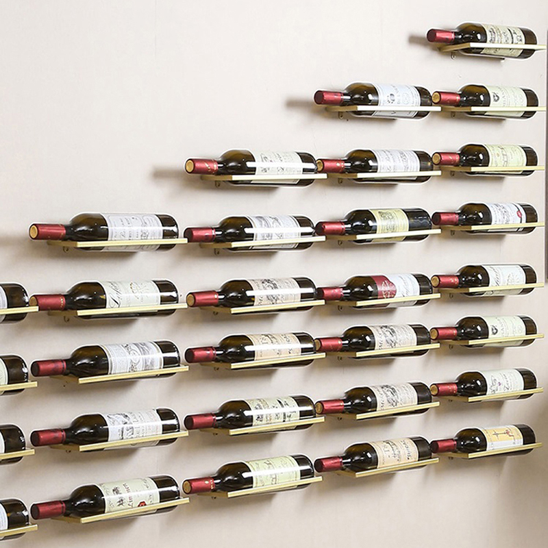 1PC Wall-Mounted Bar Wine Rack - огляд і ціна Wine Rack Wall Mount