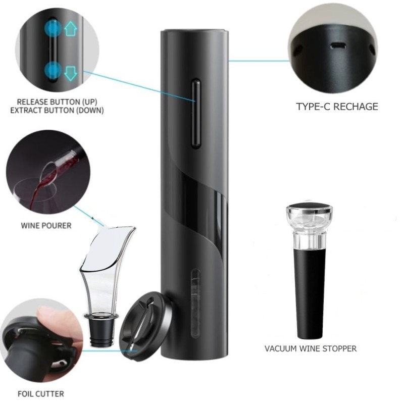 Rechargeable Multifunction Ele - огляд і ціна Wine In Beer Bottle