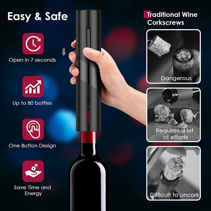 Rechargeable Multifunction Ele - огляд і ціна Wine In Beer Bottle