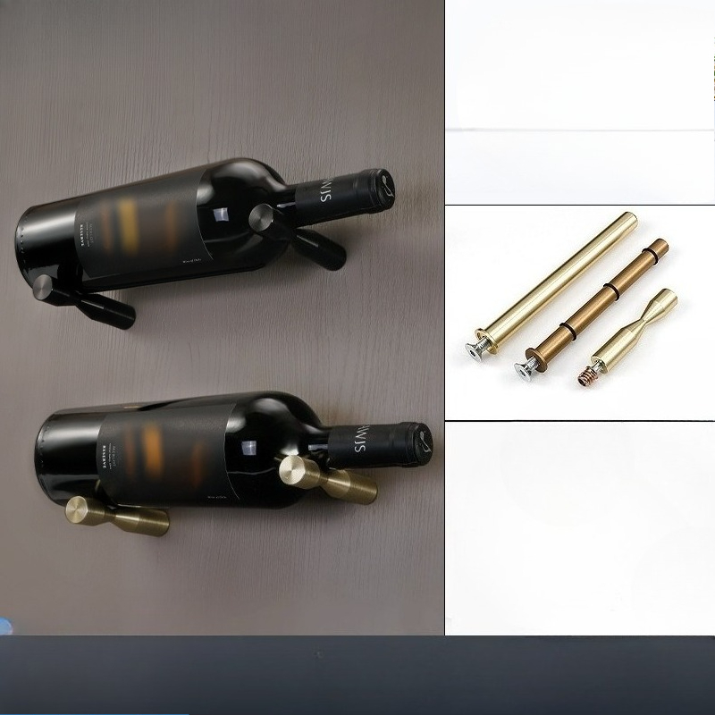 2 Pairs Wall-mounted Wine Rack - огляд і ціна Wine Rack Wall Mount