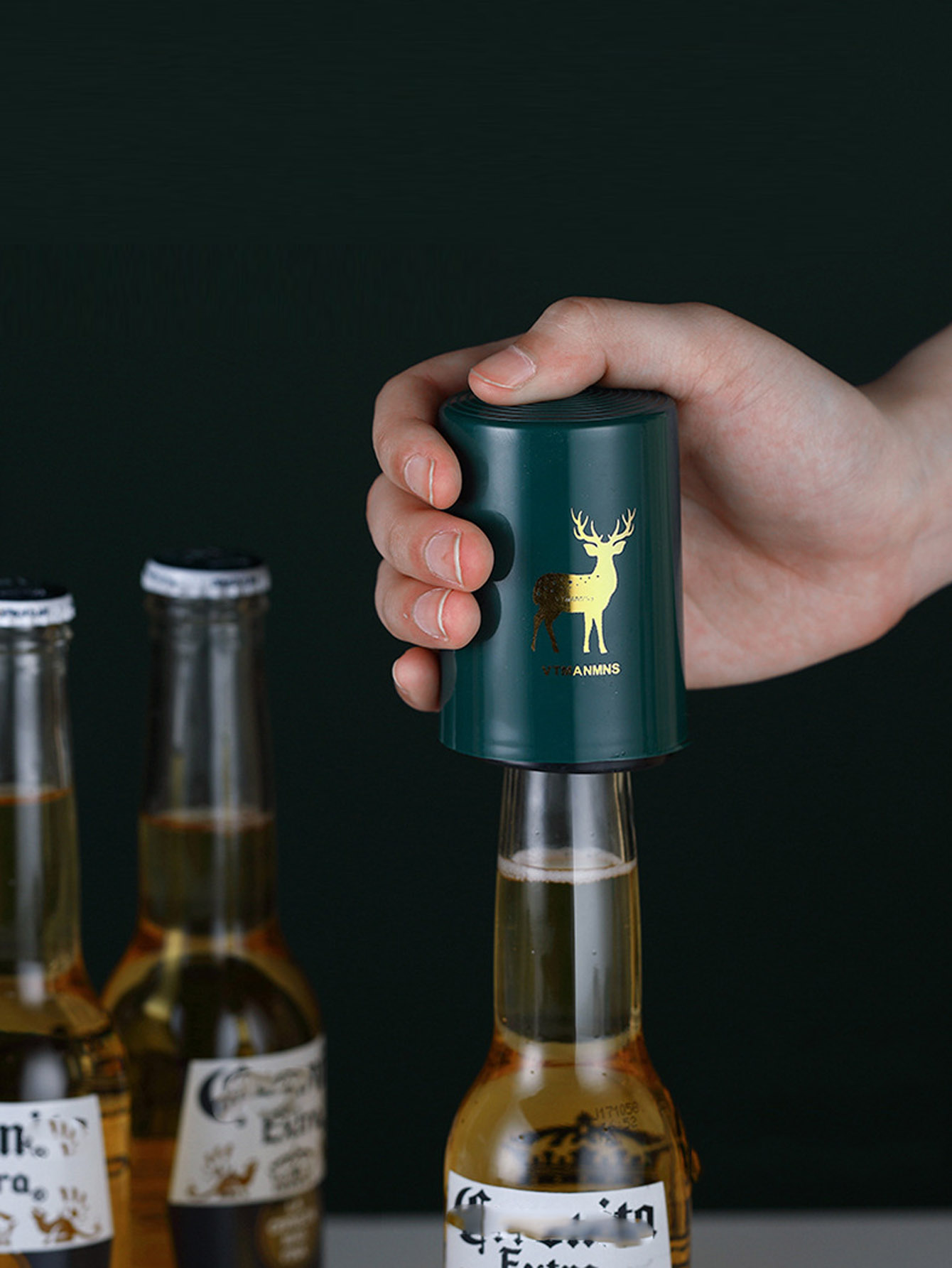 1Pcs Automatic Beer Bottle Ope - огляд і ціна Wine In Beer Bottle
