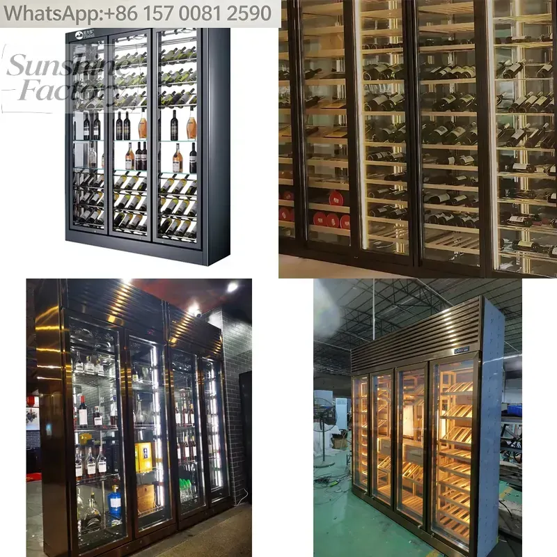 Electric 3 Glass Door Single-T - огляд і ціна Wine Beer Fridge Cabinet