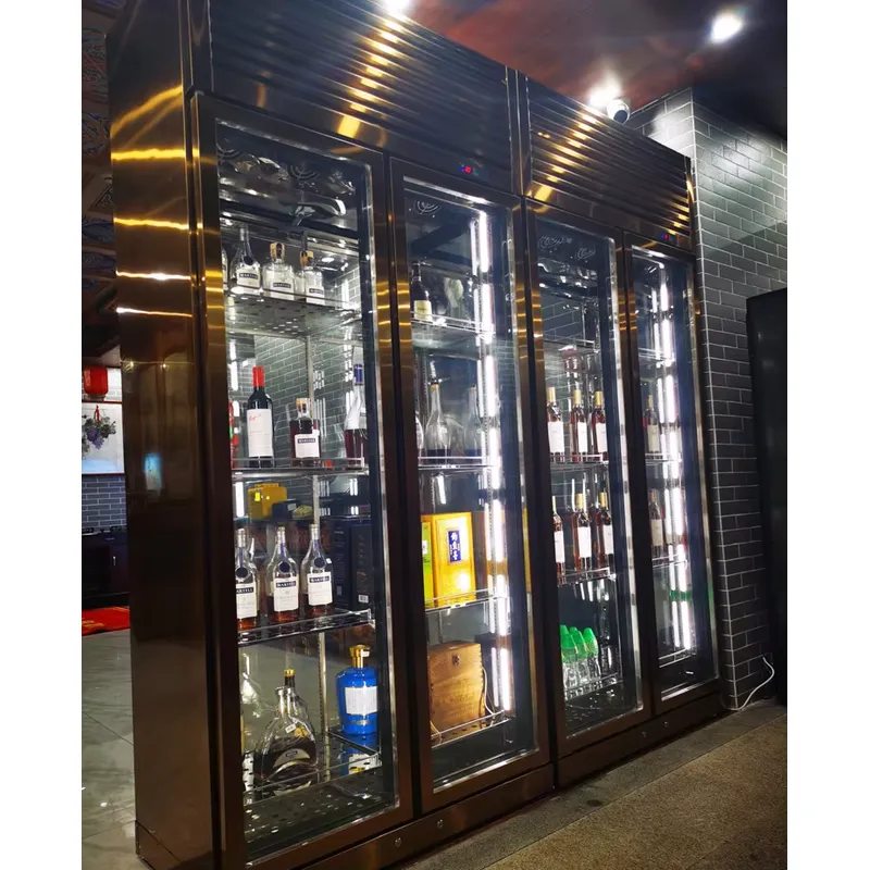 Electric 3 Glass Door Single-T - огляд і ціна Wine Beer Fridge Cabinet