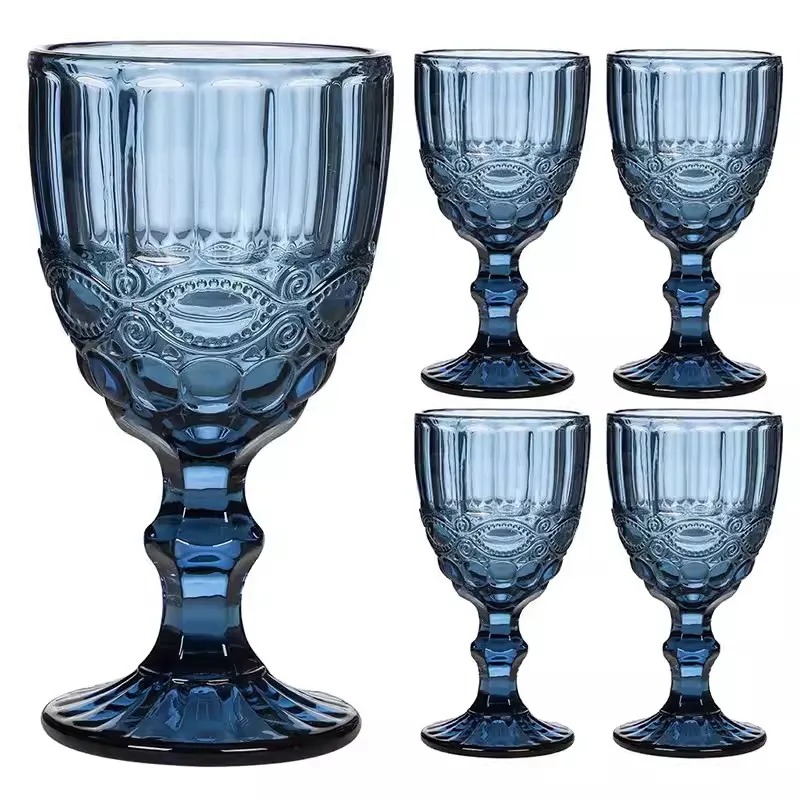 High Foot Color Crystal Glass  - огляд і ціна Wine Beer Foot