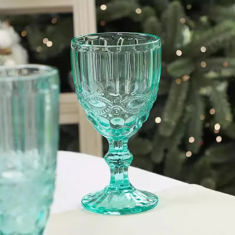 High Foot Color Crystal Glass  - огляд і ціна Wine Beer Foot