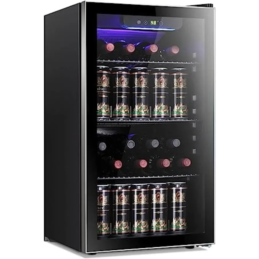 26 Bottle 130 Can Wine Cooler/ - огляд і ціна Wine Beer Fridge Cabinet