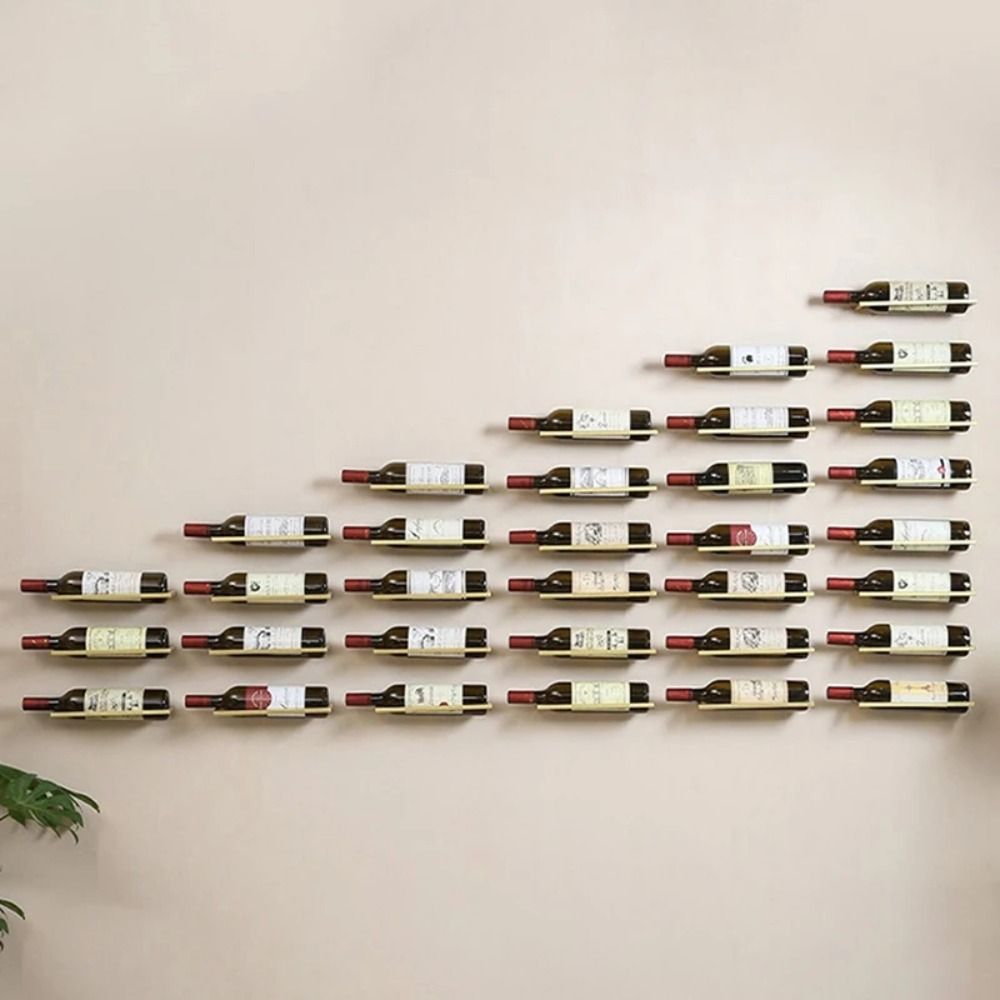Wall Decor Metal Wine Rack Wal - огляд і ціна Wine Rack Wall Mount