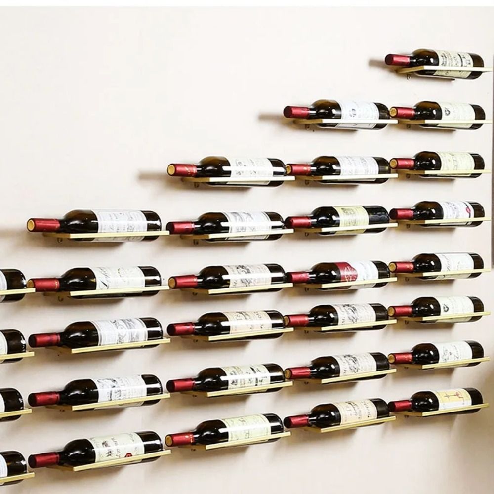 Wall Decor Metal Wine Rack Wal - огляд і ціна Wine Rack Wall Mount