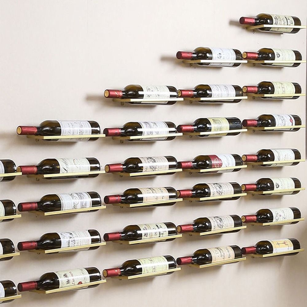 Wall Decor Metal Wine Rack Wal - огляд і ціна Wine Rack Wall Mount
