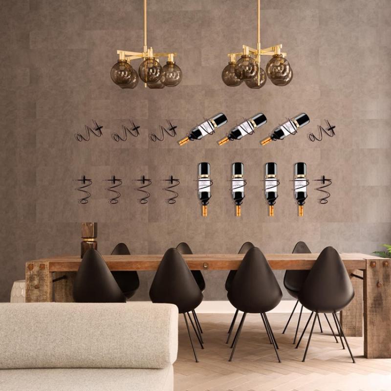 Hanging Spiral Type Red Wine B - огляд і ціна Wine Rack Wall Mount