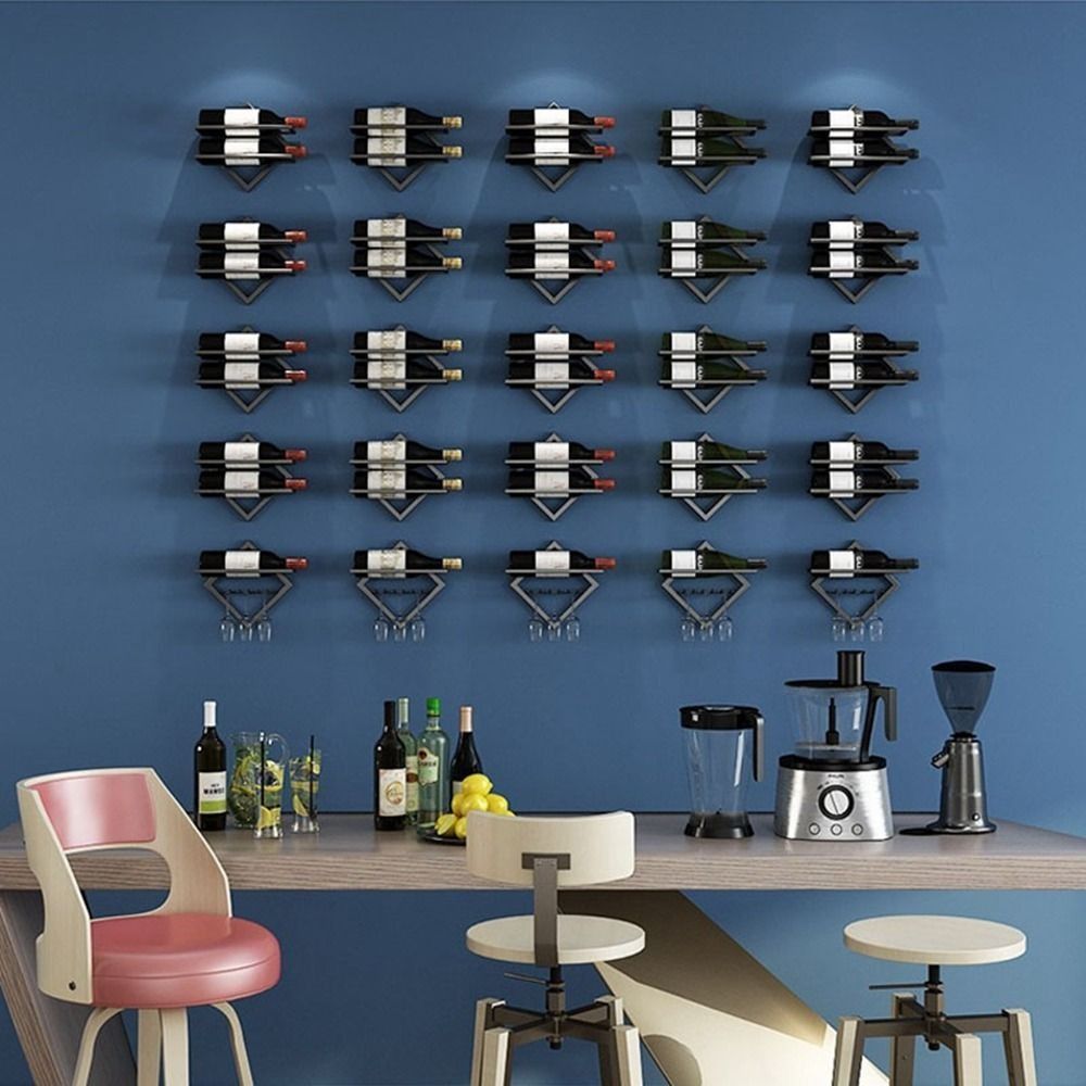 2 Bottle Upside Down Wine Rack - огляд і ціна Wine Rack Wall Mount