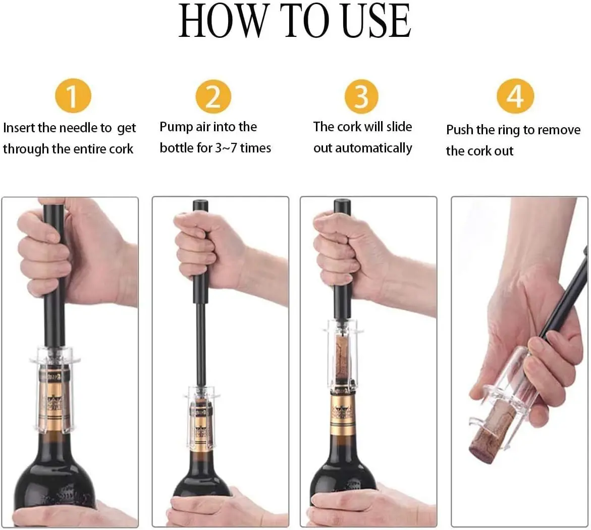 Air Pump Wine Bottle Opener Ai - огляд і ціна Wine In Beer Bottle