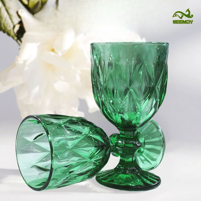 Green Engraved Relief High Foo - огляд і ціна Wine Beer Foot