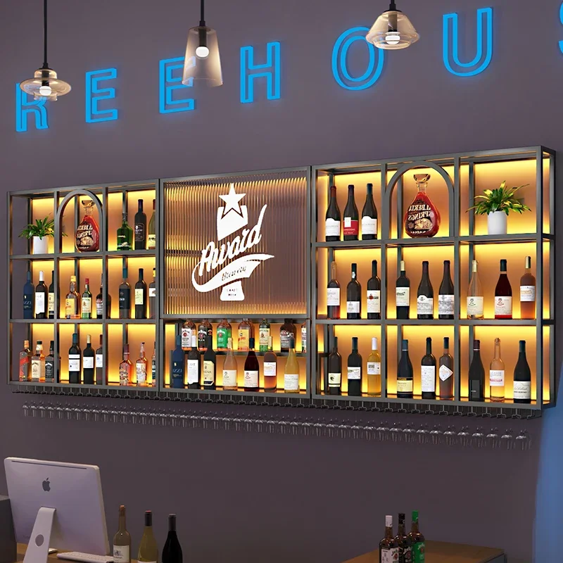 For Wall Mount Large Bar Cabin - огляд і ціна Wine Rack Wall Mount