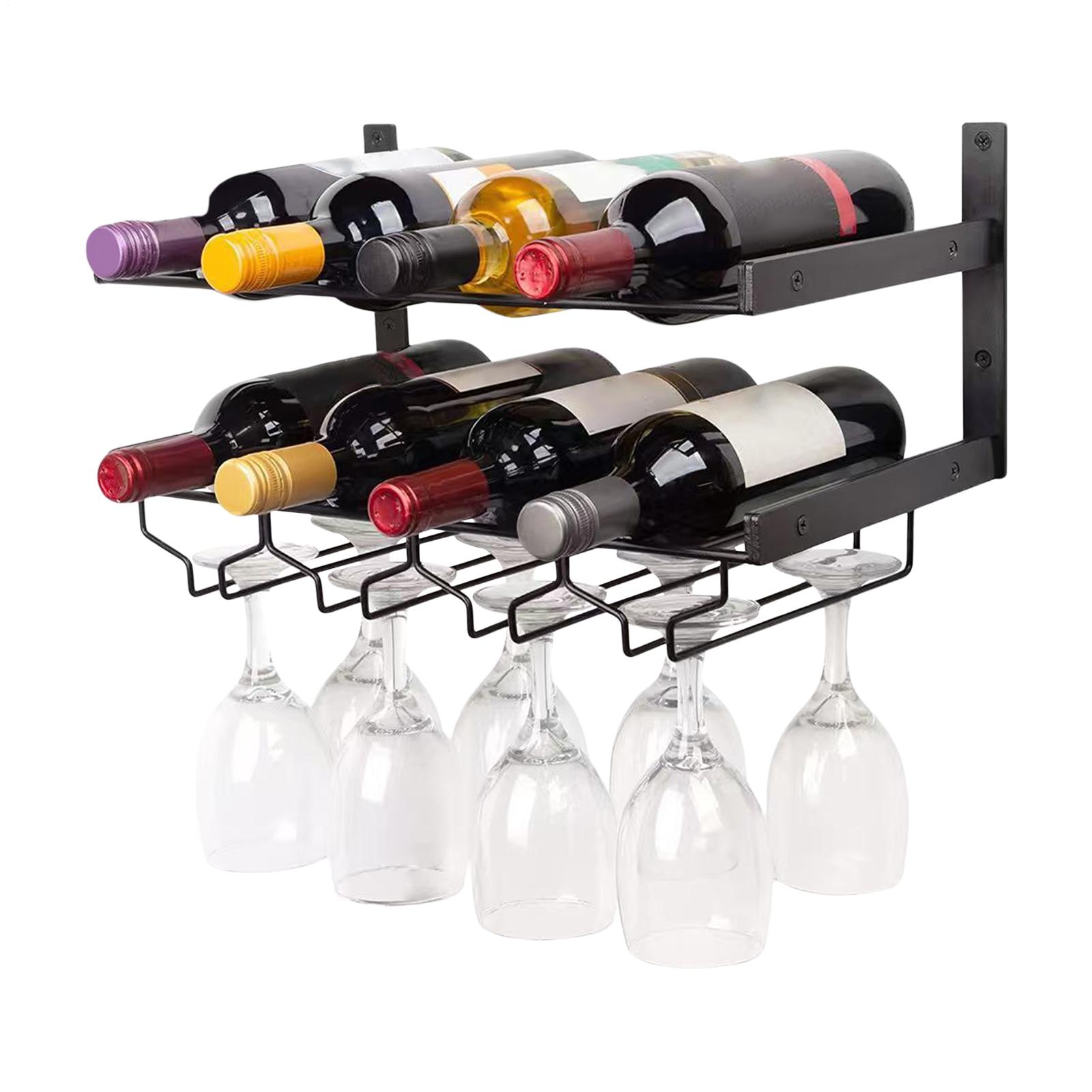Wall Mounted Wine Rack Double- - огляд і ціна Wine Rack Wall Mount