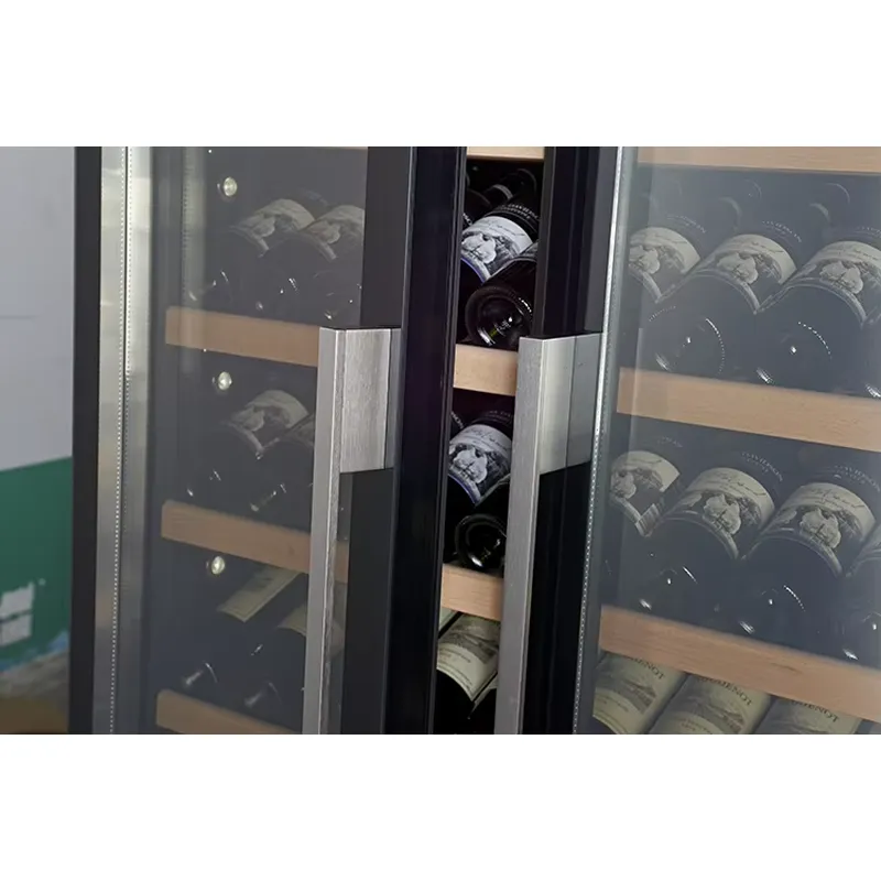 735L Large Capacity Wine Fridg - огляд і ціна Wine Beer Fridge Dual Zone